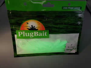 PlugBait 4" - 10 Count Glow Bag
