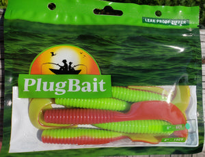PlugBait 8" - 6 Count Nuclear Chicken Bag