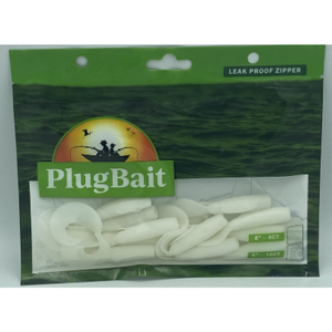 PlugBait 5" - 10 Count White Bag