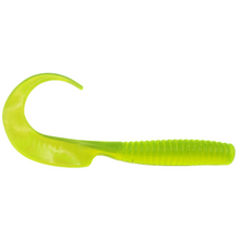 Load image into Gallery viewer, PlugBait 6&quot; -  Translucent Chartreuse 6 Count bag